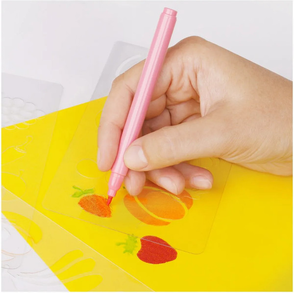 Изображение товара Трафарет Мульти-пульти Фруктовая корзина / НТ_54112 (3шт)