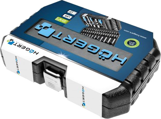 Изображение товара Универсальный набор инструментов Hoegert CrV трещотки 72 T / HT1R226 (95шт)