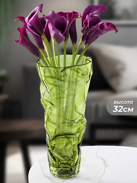 Изображение товара Ваза Elan Gallery 390248 (зеленый)