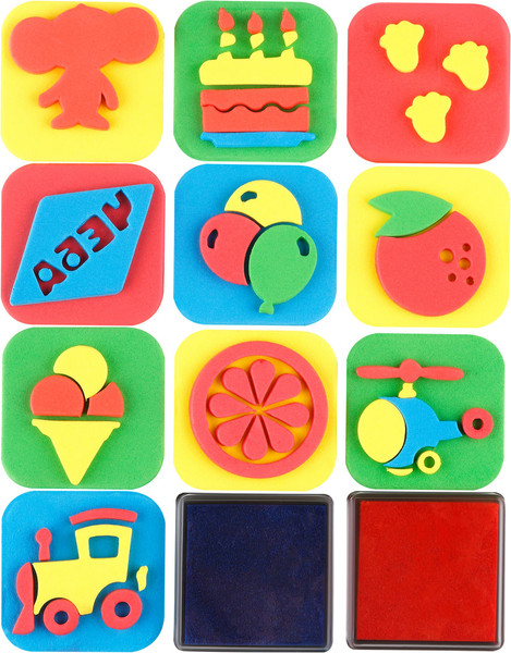 Изображение товара Набор для творчества Мульти-пульти Штампики. Чебурашка / ЧБ_53273 (10шт)