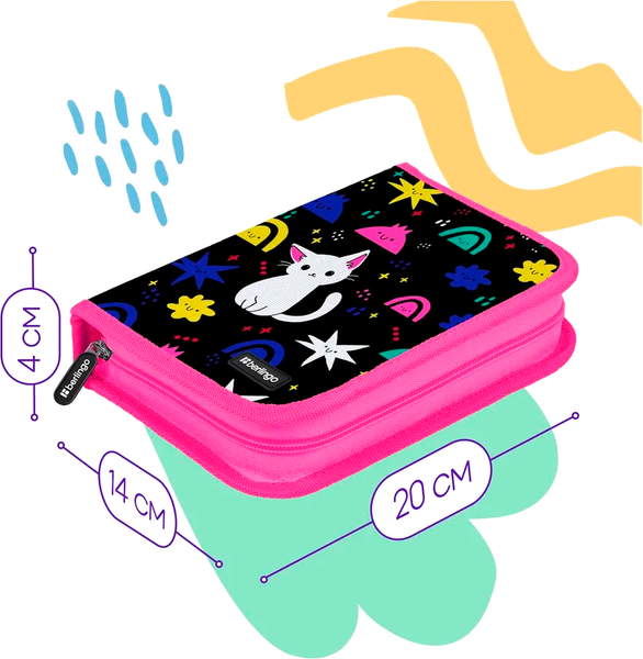 Изображение товара Пенал Berlingo Funny colors / PK-EXM-1019