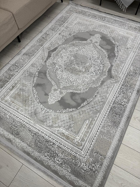 Изображение товара Ковер Radjab Carpet Афина Прямоугольник 1032A / 12963RK (2x2.9, Grey/Beige)