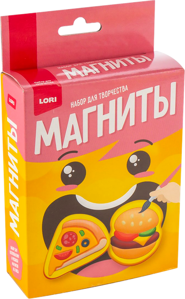 Изображение товара Набор для творчества Lori Магниты из гипса. Быстрый перекус / Пз/Г-060