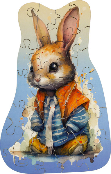 Изображение товара Развивающая игра Три совы Деревянный в яйце. Заяц / ДП_55042/ПЗ00120