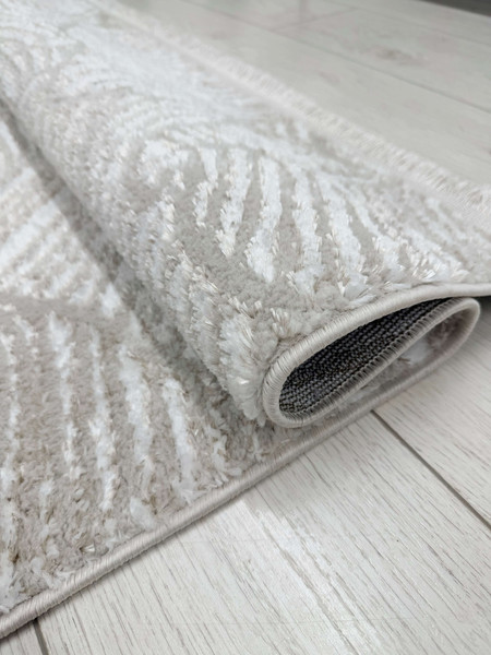 Изображение товара Коврик Radjab Carpet Аврелия Прямоугольник HL600A / 12424RK (1.2x1.8, Cream)