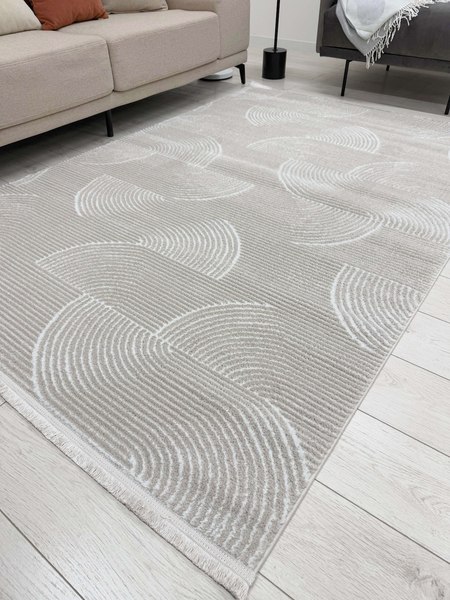 Изображение товара Коврик Radjab Carpet Аврелия Прямоугольник HL600A / 12424RK (1.2x1.8, Cream)