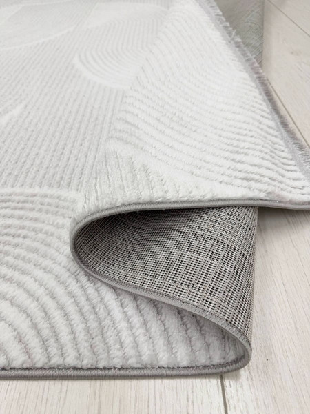 Изображение товара Ковер Radjab Carpet Аврелия Прямоугольник HL600A / 12331RK (1x2, Grey)