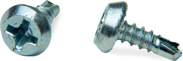 Изображение товара Набор саморезов ЕКТ С цилиндрической головкой 3.5x9.5 сверло / B009807 (50шт)