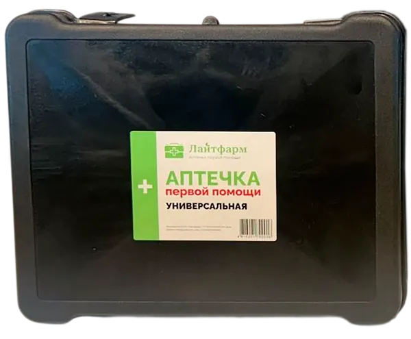 Изображение товара Аптечка универсальная Лайтфарм Без тонометра (в футляре)