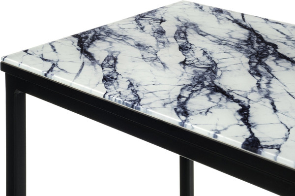 Изображение товара Приставной столик Woodville Геркулес (белый мрамор)