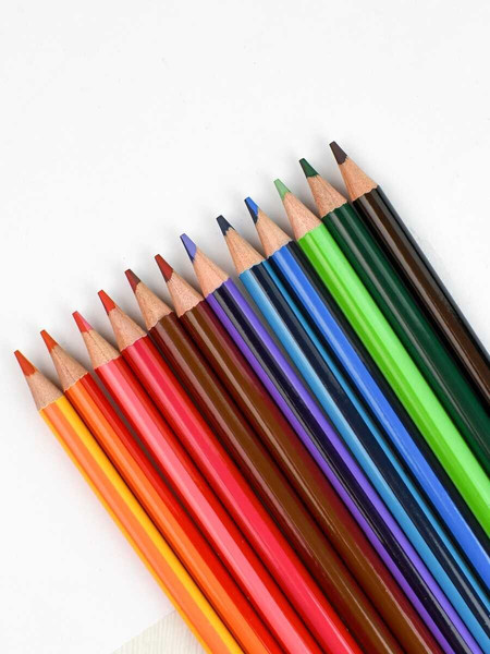 Изображение товара Набор цветных карандашей Феникс+ Градиент / 64102 (12цв)