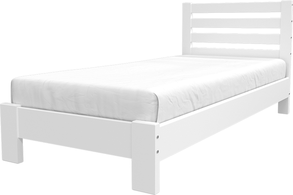 Изображение товара Односпальная кровать Bravo Мебель Вероника 90x200 (белый античный)