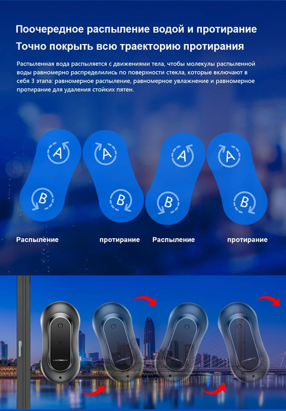 Изображение товара Робот-мойщик окон Liectroux YW810