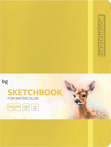 Изображение товара Скетчбук BG Bright. Yellow / CА540с_61744 (40л)