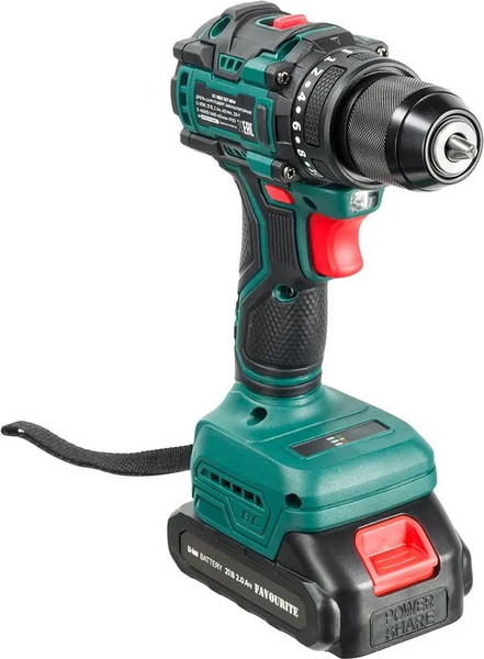 Изображение товара Аккумуляторная дрель-шуруповерт Favourite DC NB21 / 121150221