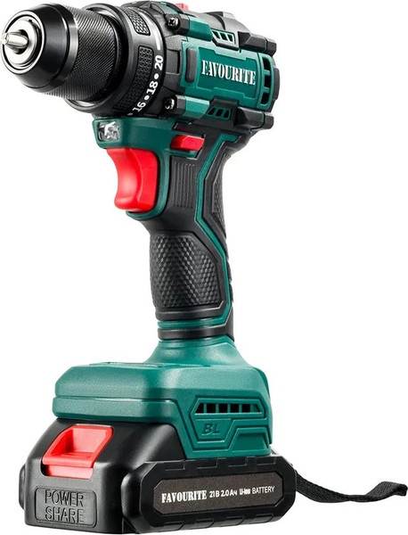 Изображение товара Аккумуляторная дрель-шуруповерт Favourite DC NB21 / 121150221