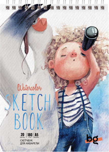 Изображение товара Скетчбук BG Поднять паруса! / СА520гр_58074 (20л)