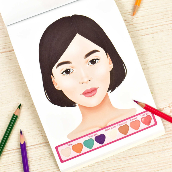 Изображение товара Раскраска Феникс+ Раскраска для девочек Повседневные образы / 64880