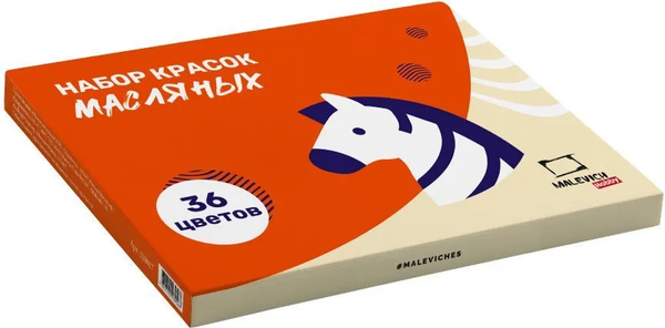 Изображение товара Масляные краски Малевичъ Хобби / 520017 (36цв)