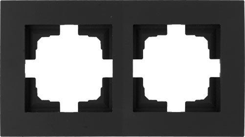 Изображение товара Рамка для выключателей и розеток Bylectrica ЮЛИГ.735212.552 (карбон)