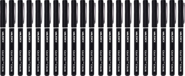 Изображение товара Набор капиллярных ручек Малевичъ GrafArt Pro / 196936 (21шт)