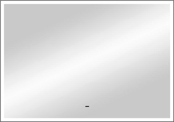 Изображение товара Зеркало Континент Frame Black LED 100x70 (с бесконтактным сенсором)