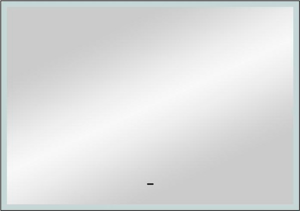 Изображение товара Зеркало Континент Frame Black LED 100x70 (с бесконтактным сенсором)