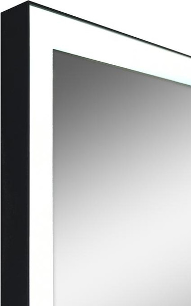 Изображение товара Зеркало Континент Frame Black LED 100x70 (с бесконтактным сенсором)