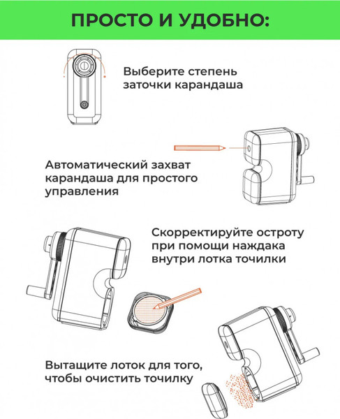 Изображение товара Точилка Малевичъ 195321