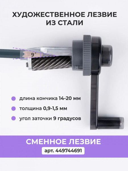 Изображение товара Точилка Малевичъ 195321