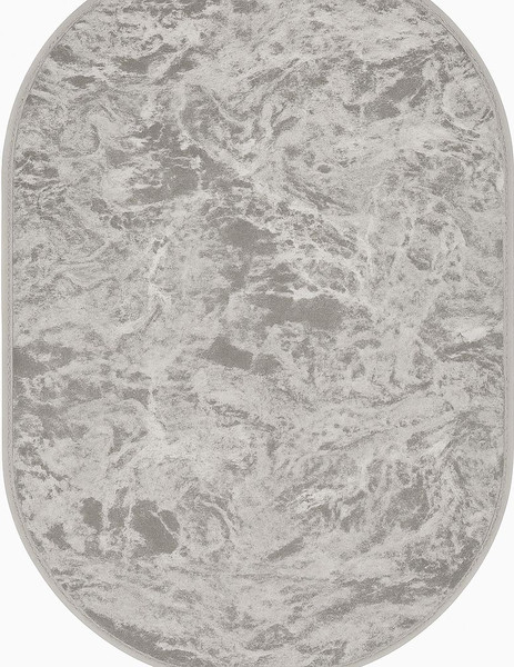 Изображение товара Ковер Radjab Carpet Беллуччи Овал NP 292 / 12735RK (2.4x3.4, Grey)