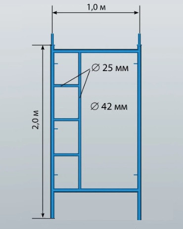 Изображение товара Леса строительные Тапанар ЛСПР-40 (без щитов)