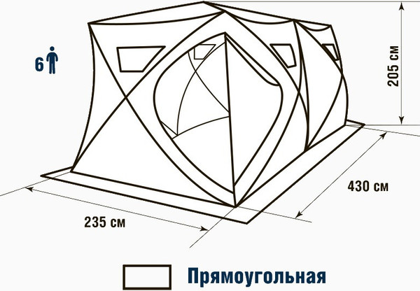 Изображение товара Палатка Higashi Double Pyramid Extreme / 06000
