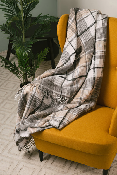 Изображение товара Плед Karven Евро / PL018 COZY LIFE v3/Bej