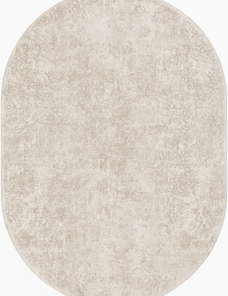 Изображение товара Коврик Radjab Carpet Беллуччи Овал HL 616 / 11901RK (1.2x1.8, Cream)