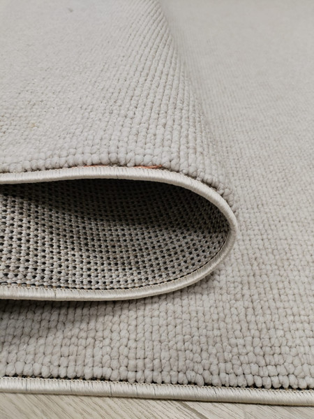 Изображение товара Коврик Radjab Carpet Лоро Прямоугольник PU76B / 12032RK (0.8x1.5, Cream)