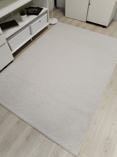 Изображение товара Коврик Radjab Carpet Лоро Прямоугольник PU76B / 12032RK (0.8x1.5, Cream)