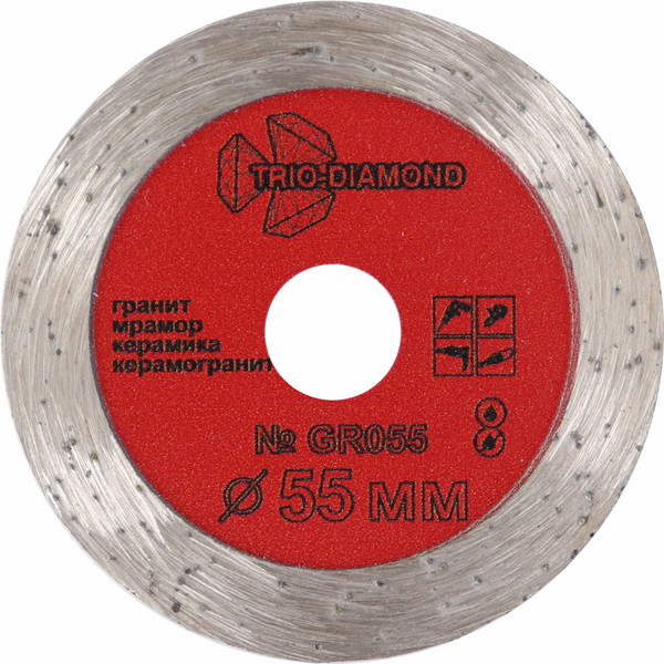 Изображение товара Отрезной диск алмазный Trio Diamond 55x11.1мм / GR055
