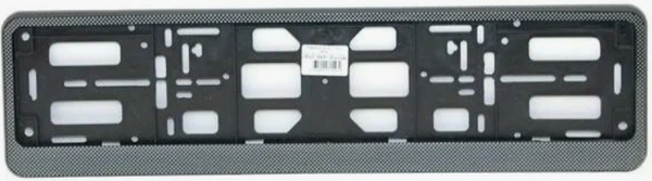Изображение товара Рамка для номерного знака РЫСЬ РК-01.01.00-1.141 (карбон)