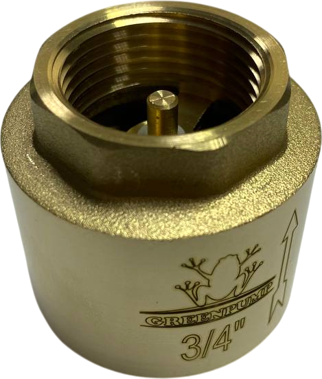 Изображение товара Обратный клапан магистральный GreenPump 3/4 JYF-B2003 (с латунным сердечником)