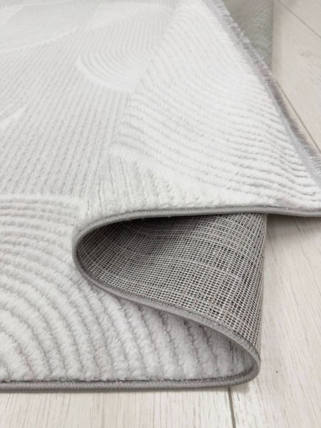 Изображение товара Коврик Radjab Carpet Аврелия Прямоугольник HL600A / 12327RK (0.8x1.5, Grey)