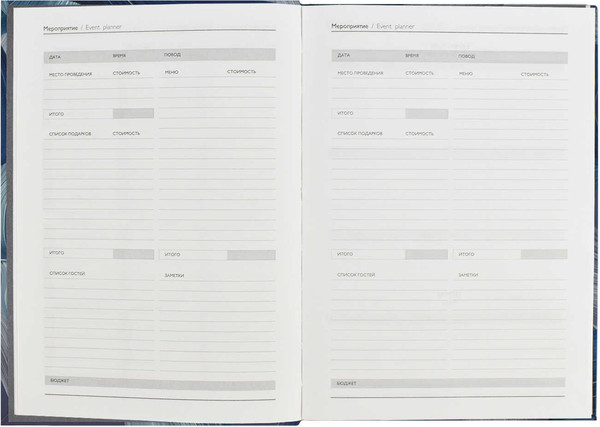 Изображение товара Ежедневник Феникс+ Diary Синие Полотна / 64338