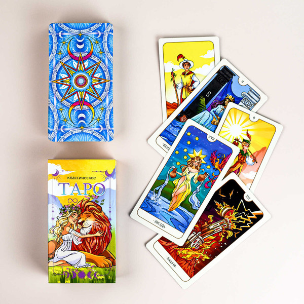 Изображение товара Гадальные карты Феникс+ Классическое Таро / 65799