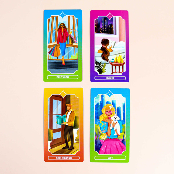 Изображение товара Гадальные карты Феникс+ Любовь и отношения Таро / 65800