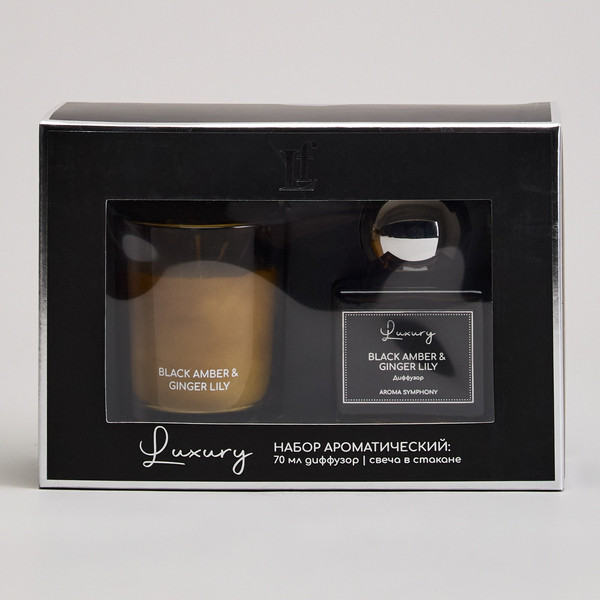 Изображение товара Ароматический набор Lefard Black Amber&Ginger Lily 605-119