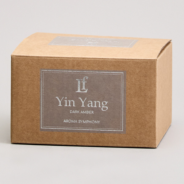 Изображение товара Свеча Lefard Yin Yang Dark Amber 605-123