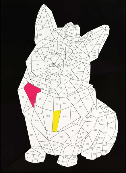 Изображение товара Картина по номерам Феникс+ Стикерами. Корги / 64805