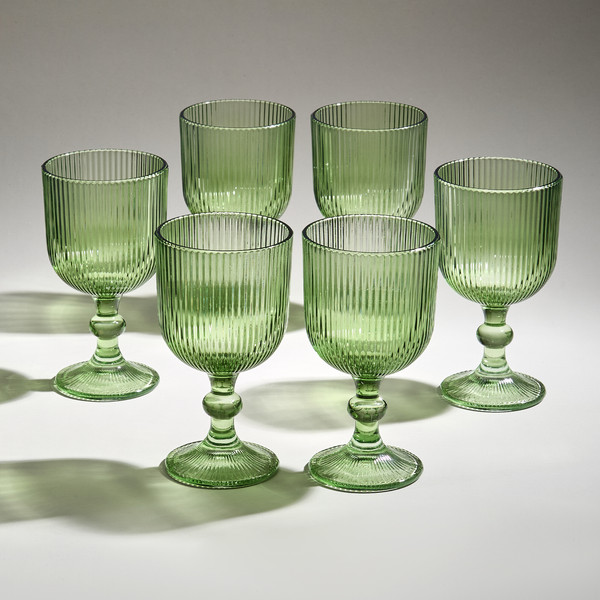 Изображение товара Набор бокалов Lefard Simplicity Green 675-103