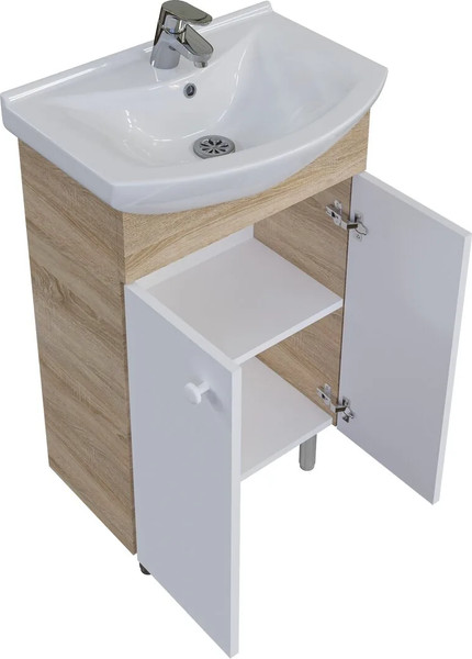 Изображение товара Комплект мебели для ванной Grossman Эко-60 / 106052-2 (комбинированный)