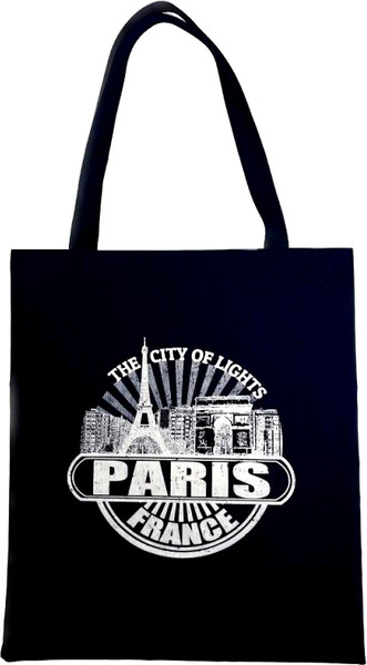 Изображение товара Сумка-шоппер Nadzejka Моно-Ч / Sm.M/B (Париж)